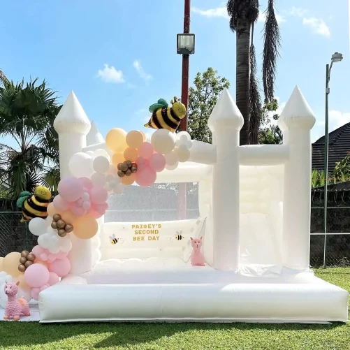 White Bounce House The Official White Bounce Castle Store