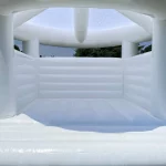 White Bounce House Dome Top for Wedding Decoration